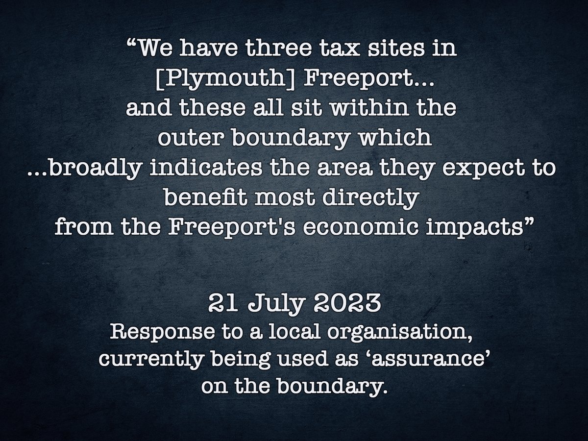 Will Plymouth Freeport finally reveal the real reason for 75km boundary, prev hidden from the public? A glimmer of hope. Big Qs left unanswered at all levels - such as what are these 'economic impacts' planned for Dartmoor? @EuropeanPowell @SusanChubb1 @AnnAubert3 @SouthDevonNL