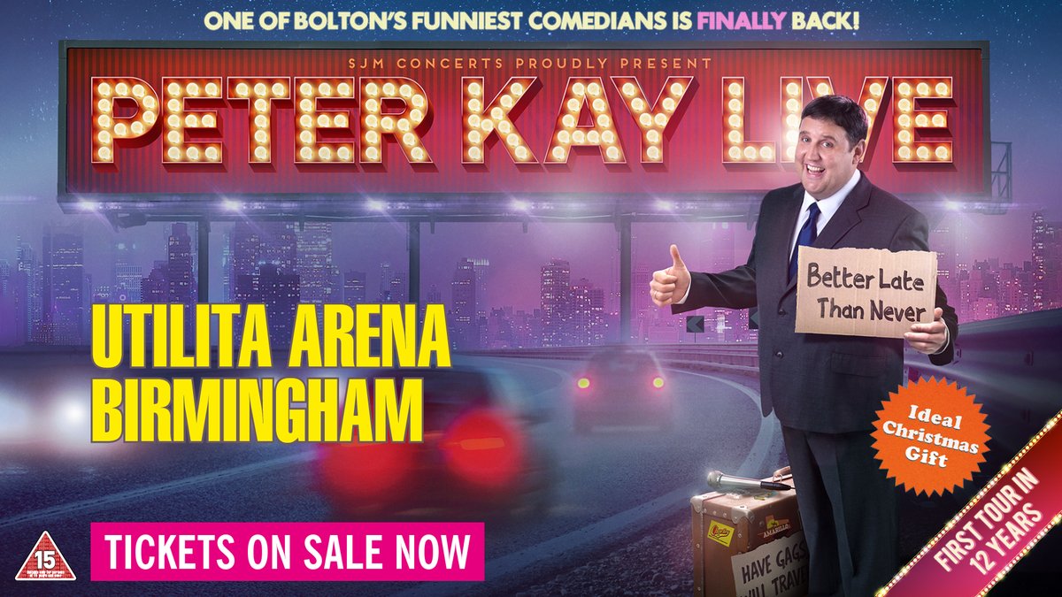 Save £30 on a premium balcony experience at @peterkay_co_uk's April and May shows at the arena 🤩 Includes tickets, premium balcony seats, private entrance to beat the queues, and access to an exclusive bar, lounge and facilities! 🍻🎤😂 Tickets! 👉🏼 bit.ly/3Ts7Hjp