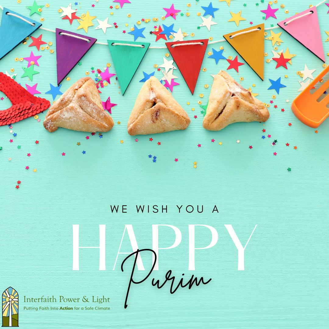 🌍✡️ This Purim, let's celebrate not just with joy but also with a commitment to Earth justice. May our festivities echo a reverence for creation and a pledge to care for our shared home. Chag Purim Sameach! 🌱💙 #PurimForEarthJustice #SustainableCelebration