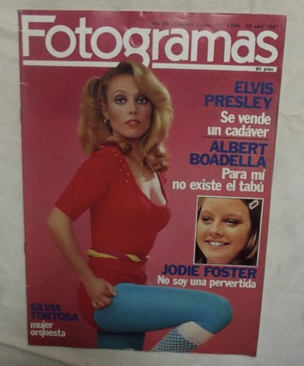 Adiós, estupenda y bellísima Sílvia Tortosa. Aquí, en algunas deslumbrantes portadas para <a href="/fotogramas_es/">Fotogramas - Cine</a> DEP.