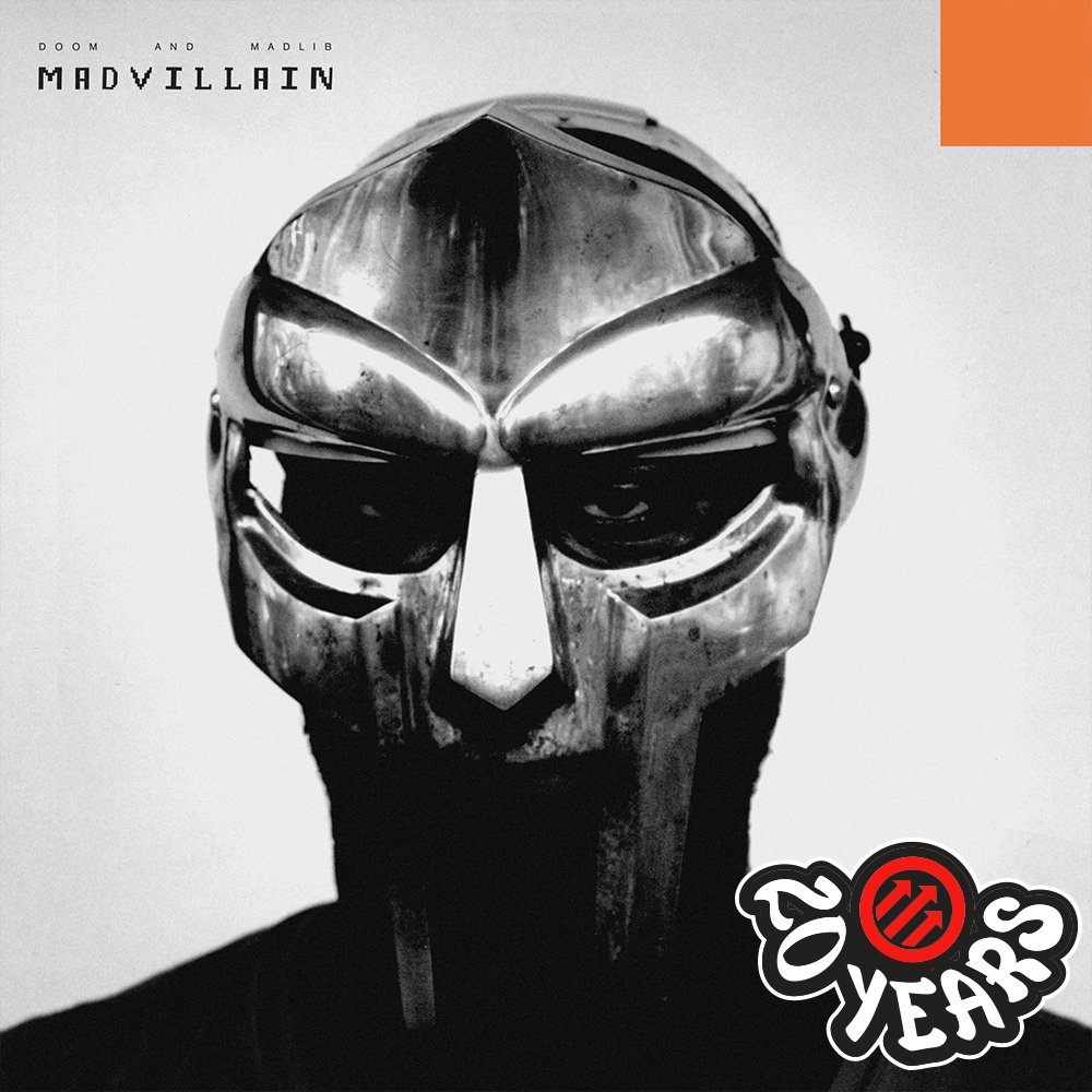 pitchfork's tweet photo. Madvillain's Madvillainy turns 20 today. Madvillainy was a lightning-in-a-bottle moment, a preternaturally perfect pairing of like-minded talents. 

Read more on why we named it one of the 200 best albums of the '00s : https://t.co/jAwCxthM82 https://t.co/s4OfrB5tL1