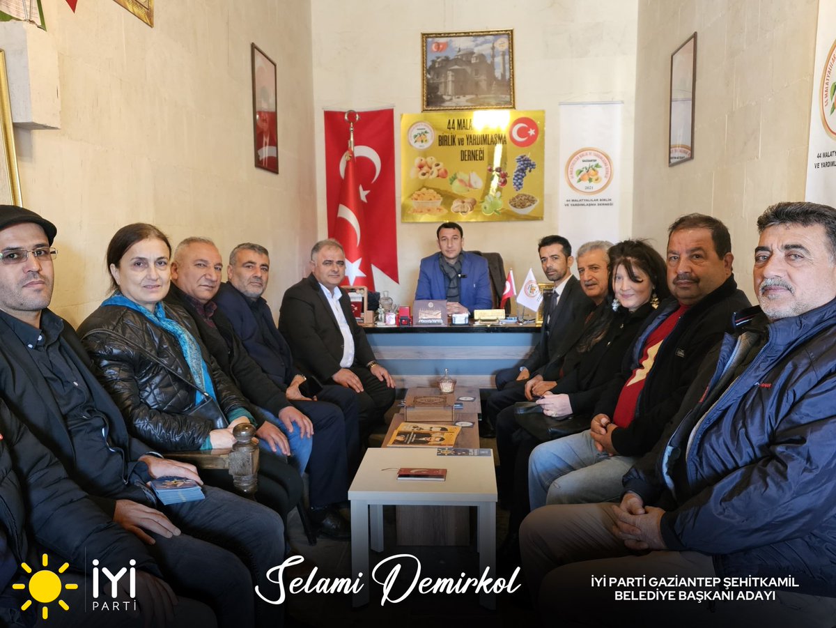 selamidemirkoll's tweet photo. 📍Malatyalılar Derneği ve Ahmet beyi ziyaret ettik. ilgi ve alakalarından dolayı çok teşekkür ediyorum.

TikTok: iyiselami.demirkol
Twitter: selamidemirkoll

#Gaziantep #Şehitkamil #Yenibirgelecek #Selamidemirkol #şehitkamileiyigelecek https://t.co/NiOU8Ck7LM