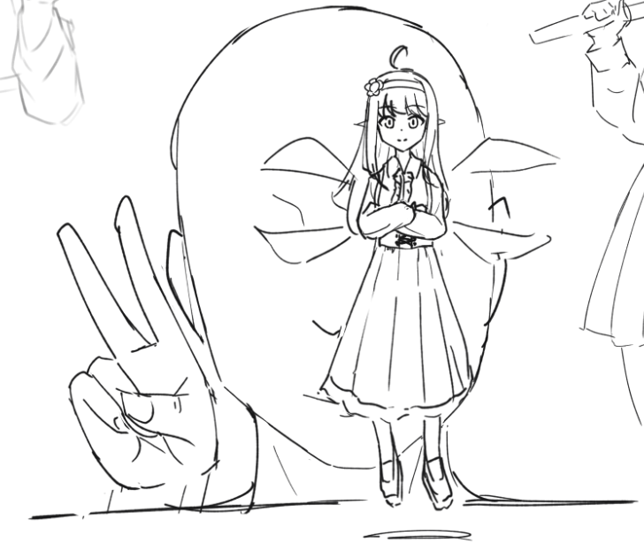 妖精さんと飼い主さん 