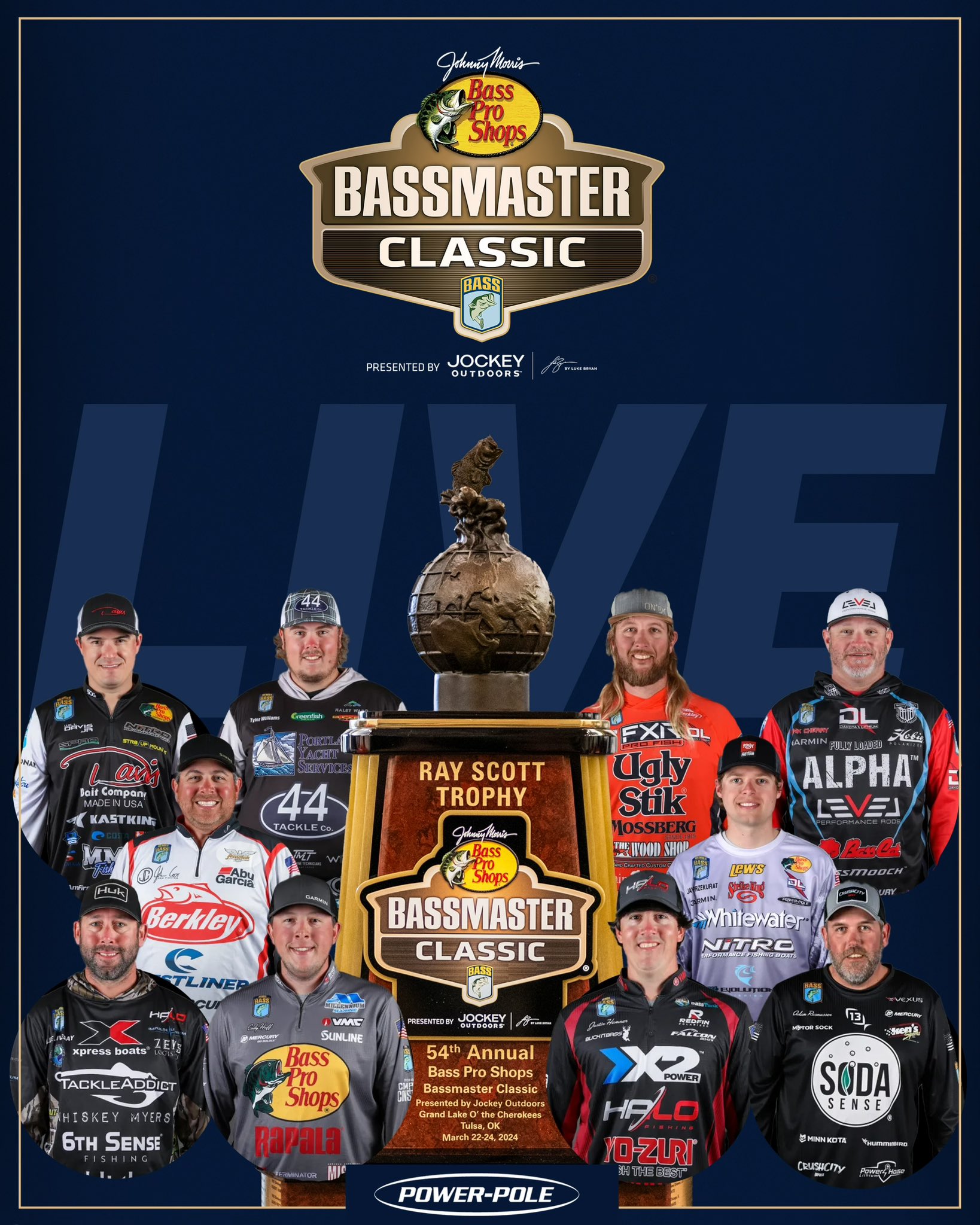 Bassmaster on X: Semifinal Saturday of the 2024 Bass Pro Shops Bassmaster  Classic presented by Jockey Outdoors is underway! Tune in for all the  action brought to you by Power-Pole starting at