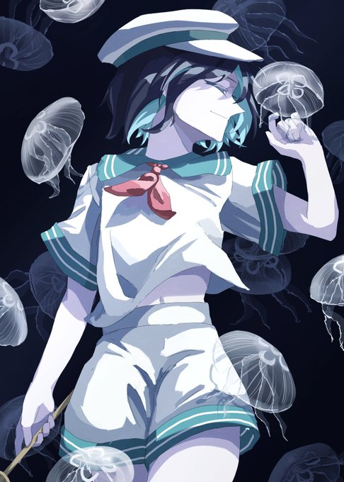 「1girl jellyfish」 illustration images(Latest)