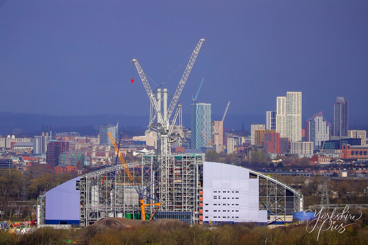 My latest pic of the Enfinium Energy From Waste Facility at Skelton Grange in #Leeds taken this morning.