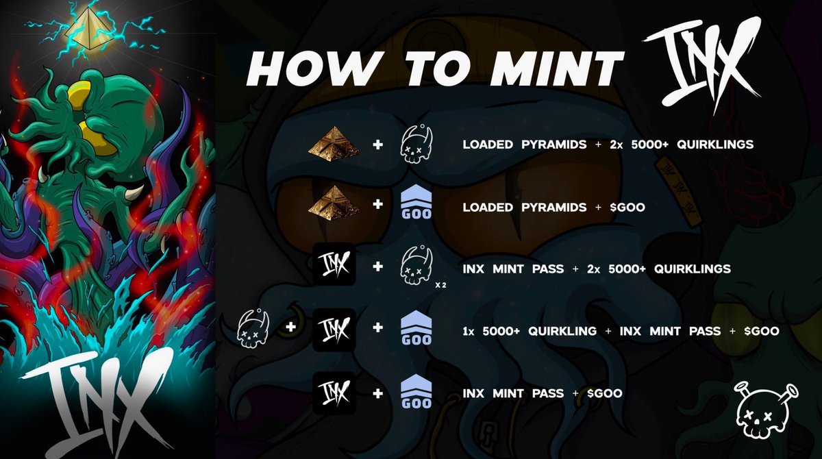 Just loaded up my pyramids <a href="/quirkiesnft/">Quirkies</a> 

INX incoming 🔥💯🔥

Quirkies x Quirklings x INX