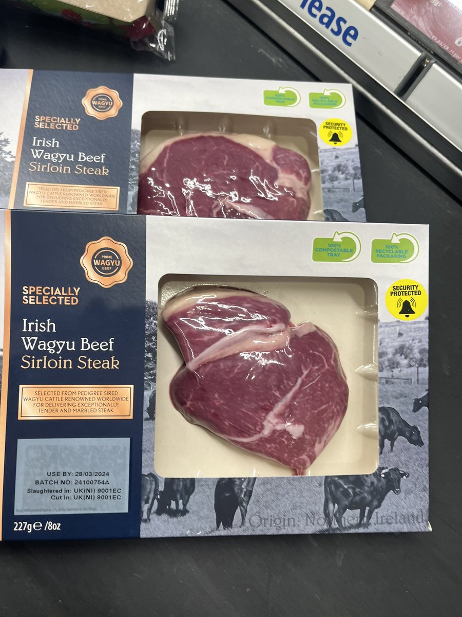 Any reviews on these? Couldn’t resist. Will report back later 👀  #Irishbeef #irishwagyu #beef 🥩