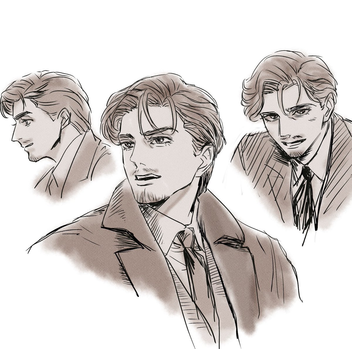 40くらいのジョセフにしててほしい髪型