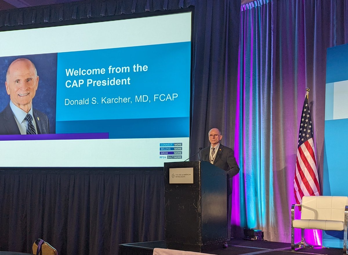 Swati Bhardwaj, MD (@drswatibhardwaj) on Twitter photo Dr. Karcher <a href="/DonKarcherMD/">Donald Karcher, MD, FCAP</a>, President of the <a href="/Pathologists/">CAPathologists</a>, sharing his wisdom with us as he addresses the Residents Forum Meeting! #SPRF24 Dr. Karcher <a href="/DonKarcherMD/">Donald Karcher, MD, FCAP</a>, President of the <a href="/Pathologists/">CAPathologists</a>, sharing his wisdom with us as he addresses the Residents Forum Meeting! #SPRF24