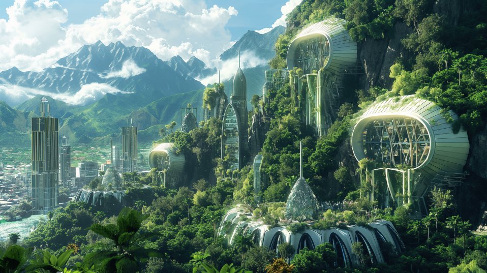 "The #solarpunk ethos embraces technology that disappears into the environment, and technology powered by renewable energy is a literal part of the circular economy - one that eliminates waste through the continual use of resources”

-Tate Cantrell, Verne Global (Iceland)