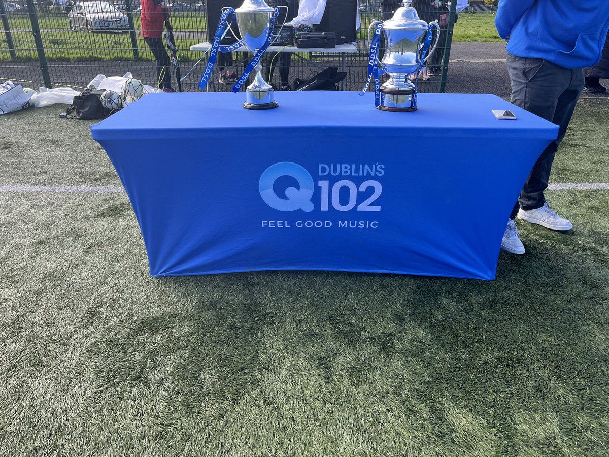 Well done to the @SwordsCeltic_FC @bfcdublin @KnocklyonU @glasnevinfc @cambridgefc @CastleknockCFC Football For All players & staff who took part in the @DDSL_Official World Cup in Ballyowen today @Q102FeelGood ⚽️⚽️⚽️⚽️