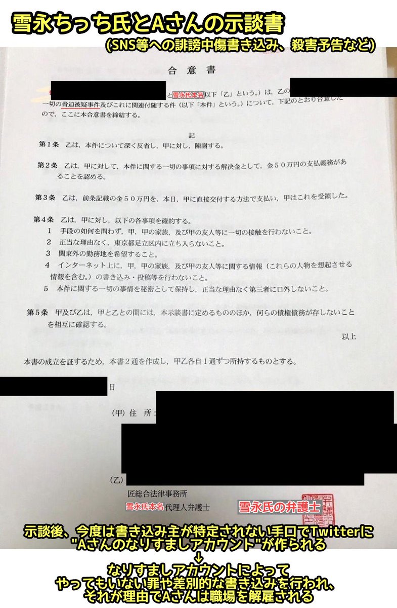 補足】雪永氏が同じヤンマガで連載中の漫画家(“ヤニねこ”の作者)に5ch