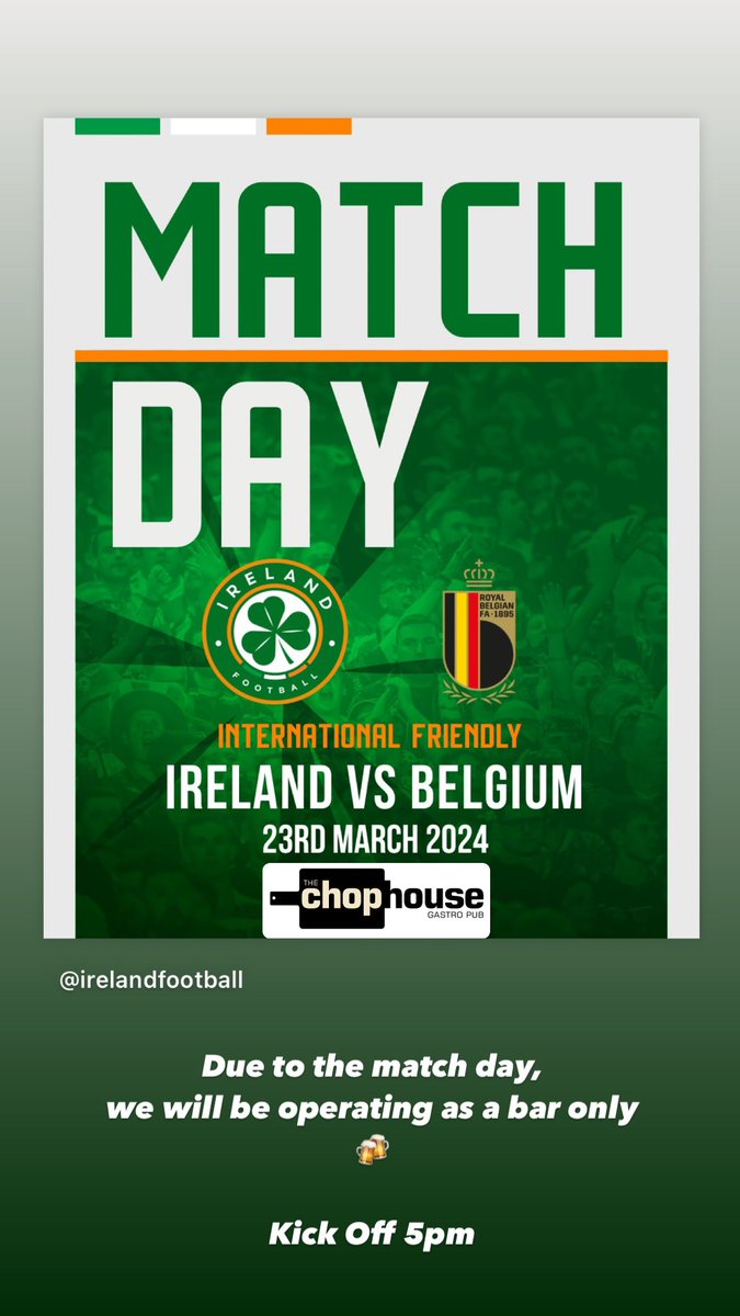 The Chophouse Ballsbridge (@the_chophouse) on Twitter photo 