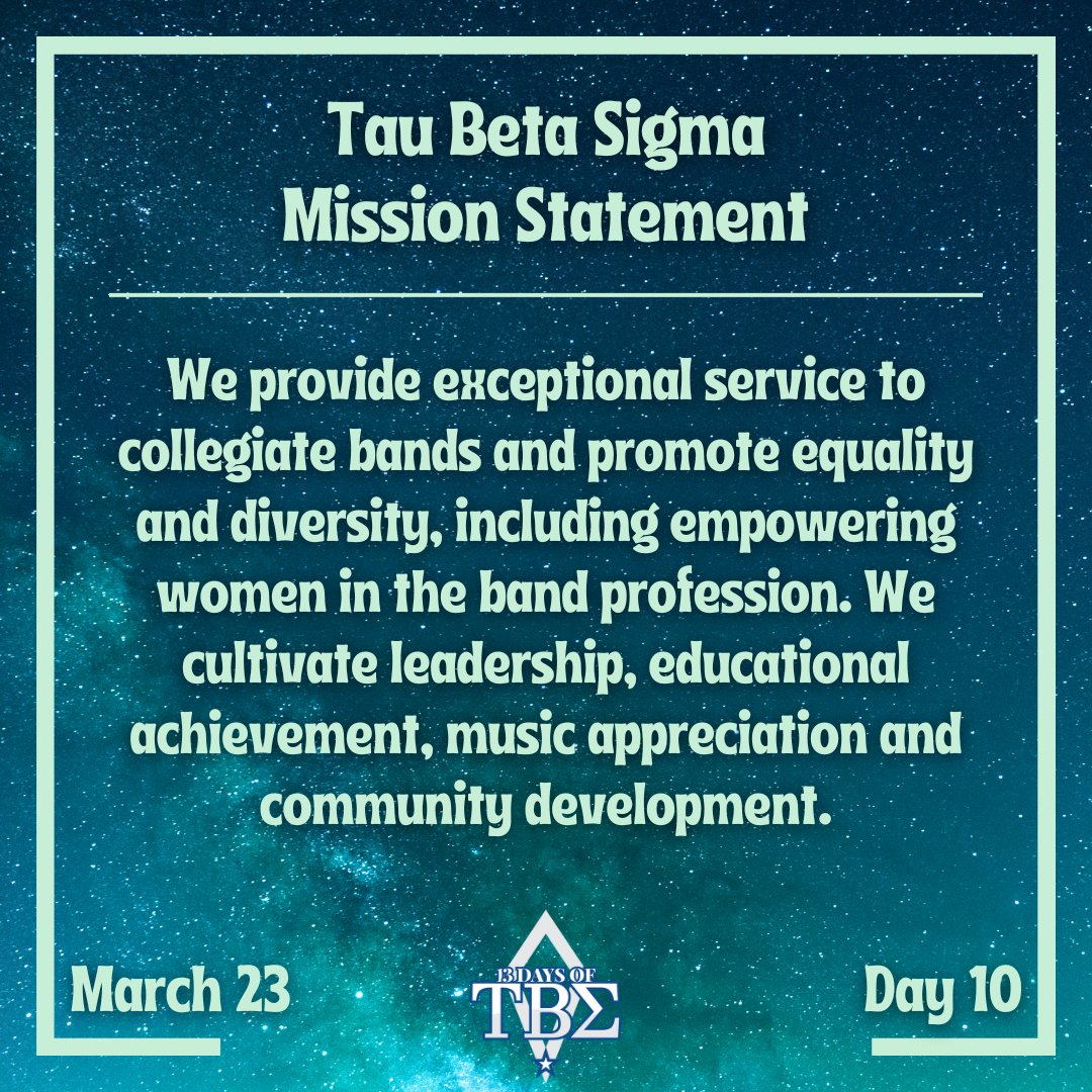 Tau Beta Sigma tweet media