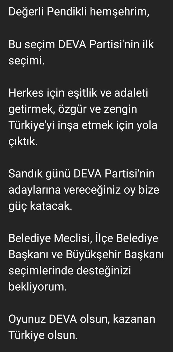 KVKK ve IYS gibi sistemler varken bu şekilde smsleri nasıl atabiliyorsunuz? @alibabacan @devapartisi Ben size izin verdiğini hatırlamıyorum. Açıklama bekliyorum. @BTKgovtr @iletiyonetim