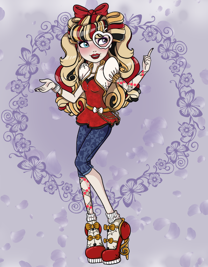 SpiderReaper91's tweet photo. This is one of my favorite #freakyfusion's I drew. I love her hair, her shoes, her outfit and her tattoo's! #applewhite #Operetta #monsterhigh #everafterhigh https://t.co/tDBQssgaMT