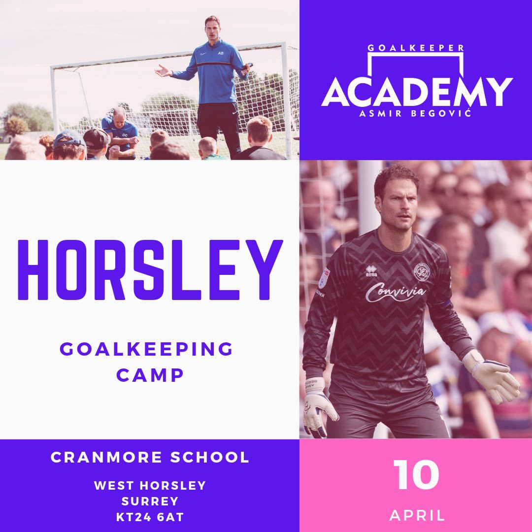 Plenty of goalkeeping fun and experiences coming up during the Easter break for Asmir Begovic Goalkeeper Academy. Some great collaborations and partnerships. Sign up now! 🧤🧤 lnkd.in/eserKp-h lnkd.in/ebAuUy8N lnkd.in/eSgE25Zb lnkd.in/eKPXbEwD