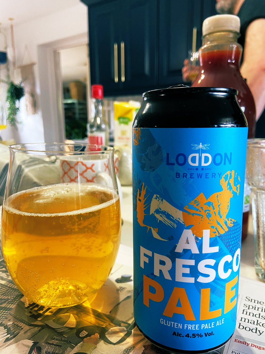 This is delicious @Loddonbrewery 

The coeliac community salutes you!❤️
#coeliac #glutenfreebeer #glutenfree