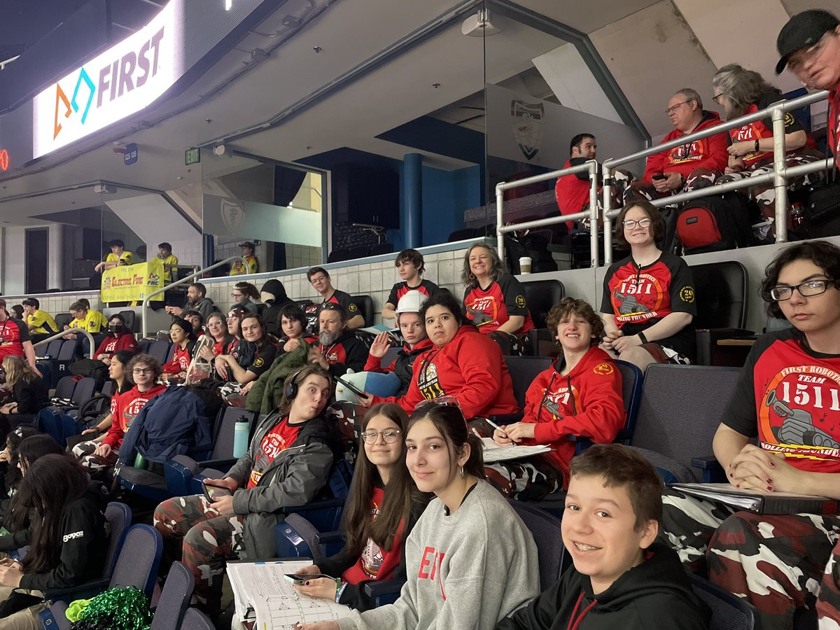 Ready for day two at TVR! We have 3 matches today
Match 58 ~ 9:08 am
Match 64 ~ 9:56 am
Match 71 ~ 10:52 am
Watch us here twitch.tv/firstinspires9
@PenfieldCSD #crescendo #FIRSTweets