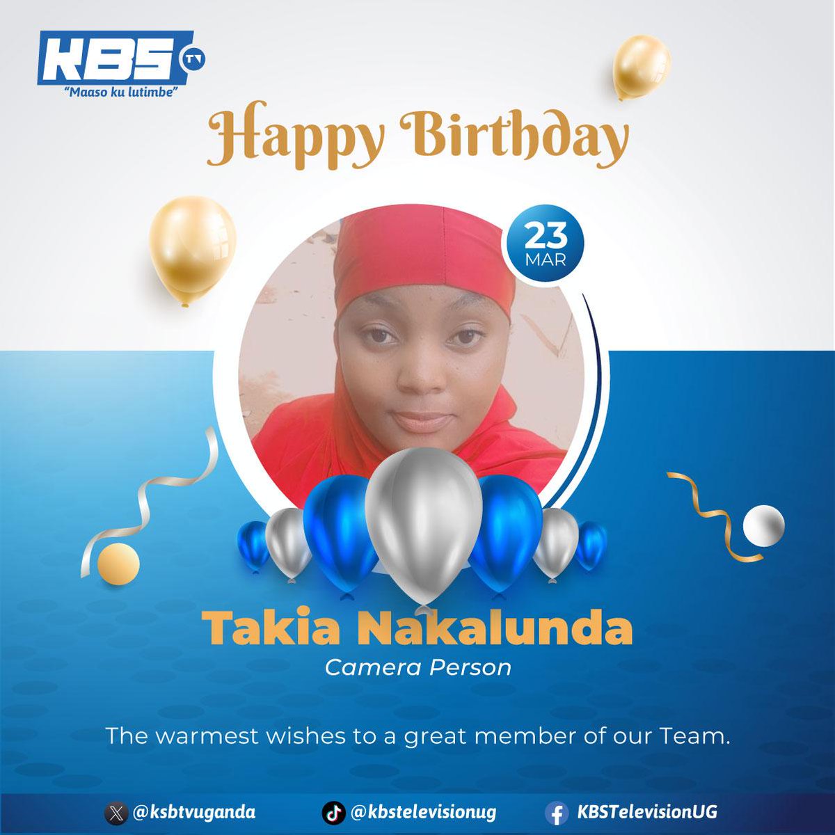 Happy Birthday Takia