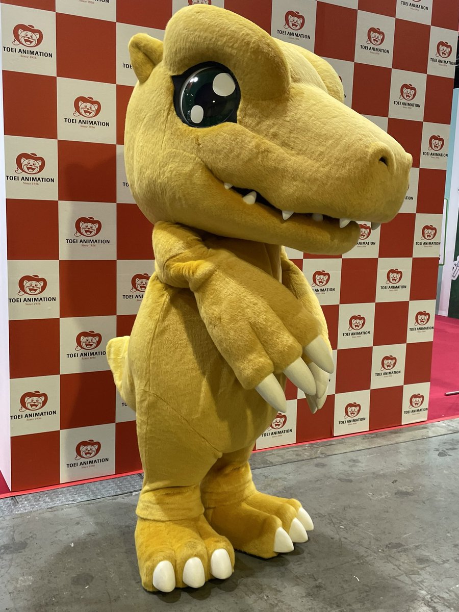 #Digimon en #AnimeJapón

¡Una rueda del #anime Digimon, una estatua de #Agumon, un #videowall y mucho más!