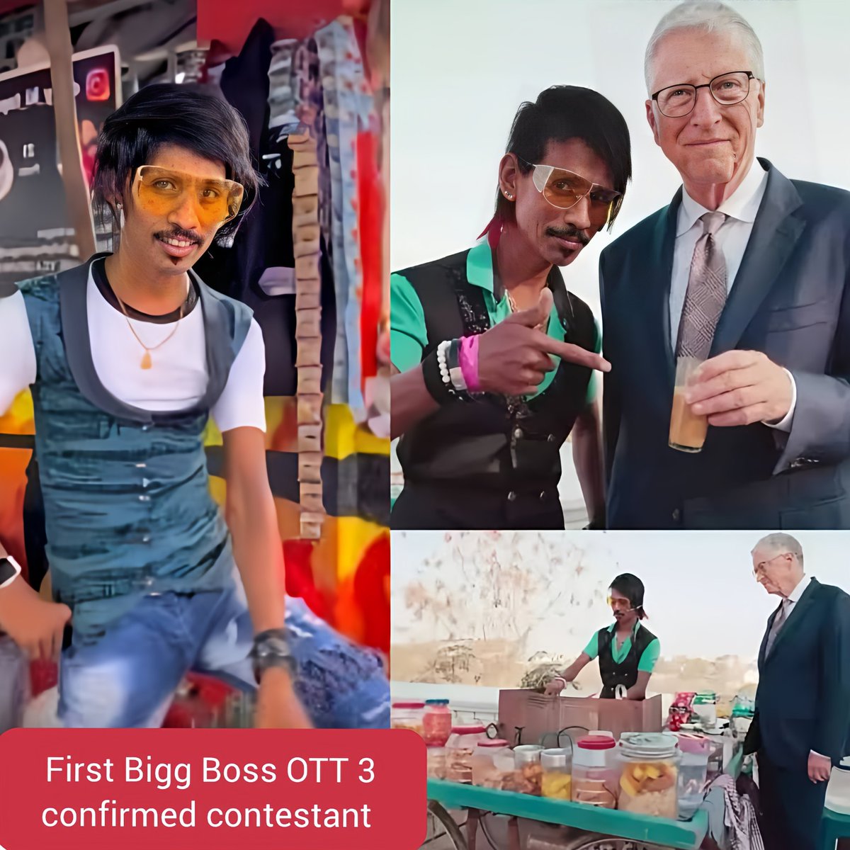 According to Media Reports Dolly Chaiwala is the first confirmed contestant of Bigg Boss OTT3 #Biggbossott #dollychaiwalla