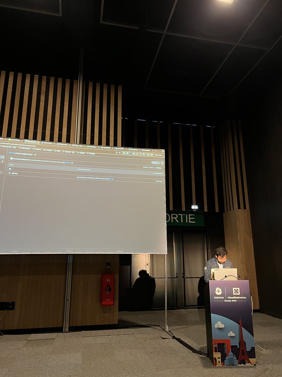 prithvi137's tweet photo. That’s a wrap on KubeCon EU! I gave my first in-person KubeCon talk, we had full houses for our @LitmusChaos talks! And more importantly so much love for the project and interest at the project pavilion.

Good things to take back. Salt Lake City next? https://t.co/ARFJeZ7Zqw