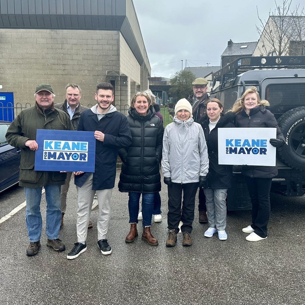 There’s just 4️⃣0️⃣ days until York & North Yorkshire’s biggest ever election 🗳️

I’m working hard every day, campaigning in every corner of our county 💪

#Keane4Mayor #KeaneOnTour