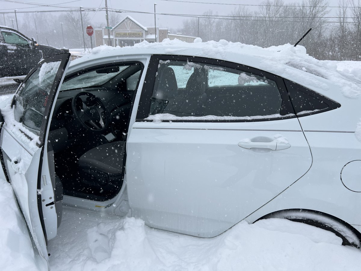 sourcecodegirl's tweet image. It’s a snow day here in Upstate NY. I was planning to swap out my winter tires today. Not happening.

I guess the lack of snow this winter was just made up for and we are still expecting more the rest of the day.