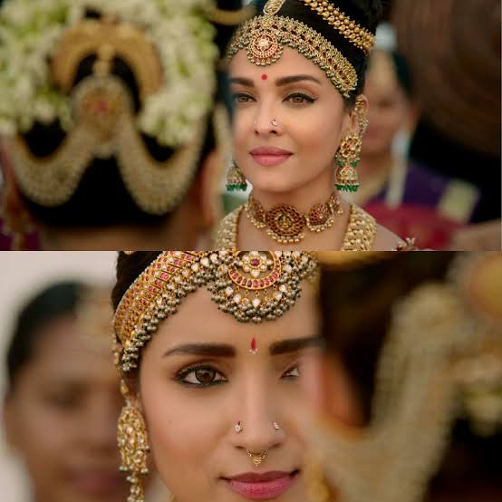 Buy Anuradha Art Golden Finish Traditional Diamonds Dulhan Nose Ring|Wedding  Nath|Nathiya for Women & Girls|Non-Pressing Nose Ring at Amazon.in