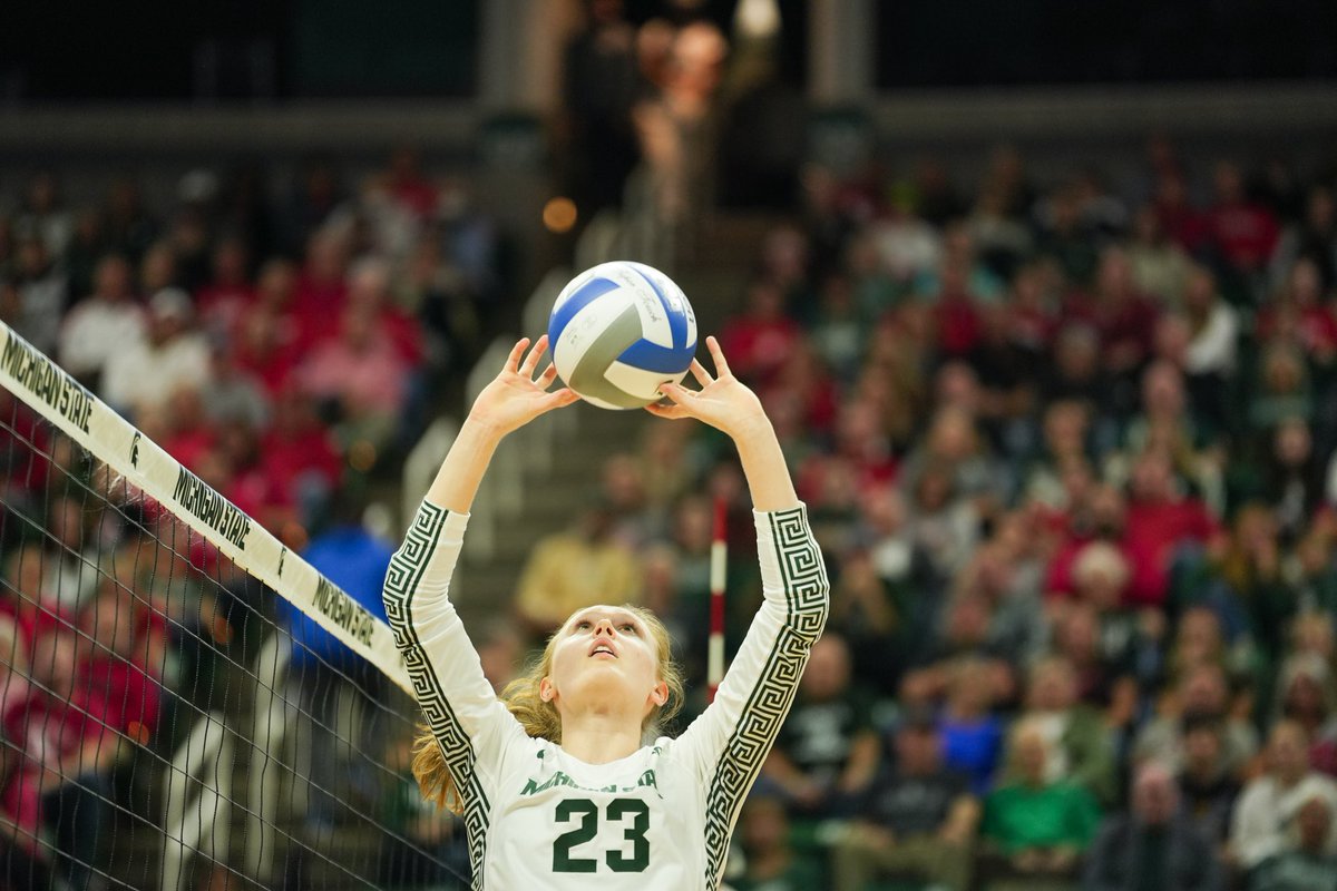 MSU_Volleyball tweet picture