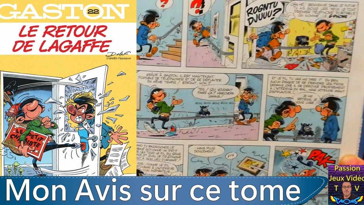 tarodius's tweet image. Hors série - #BD - Ce que je pense du #GastonLagaffe N°22: Le retour de Gaston Lagaffe

Dans cet album, Gaston retrouve son bureau après une longue période de vacance au sein de la rédaction du journal "Spirou" #Delaf ........

youtu.be/KgHFcJYrX-w