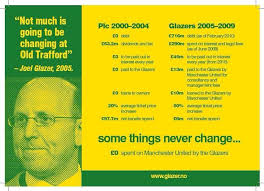 The only thing that has changed is the debt Joel you parasite #GlazersOut #GlazersBURNinHell #GlazersSellNOW