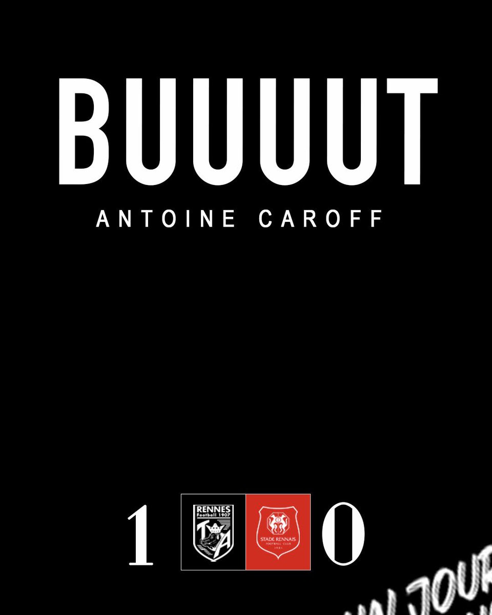 tarennes's tweet photo. ๐๐๐๐ ๐๐๐๐๐ - N3
โ33' : ๐ฉ๐ผ๐ผ๐ผ๐ผ๐ผ๐ผ๐ผ๐ป d'Antoine CAROFF !๐ฅ
Allez la TA ๐คฉ
#TASRFC 1-0 https://t.co/IOf0p3kbcO