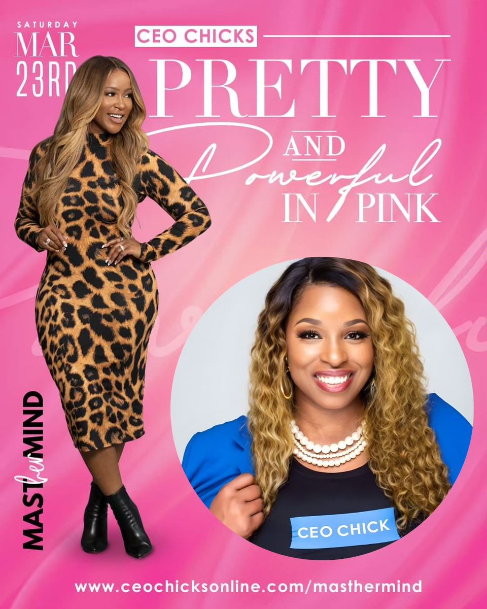 BIZBoost's tweet photo. Exciting to see our favourite Tahira Lee in Pretty and Powerful in Pink event
#MastHerMind #WomenEntrepreneurs #Leadership #Expansion #Abundance #CEOCHICKS https://t.co/NgWkli4UwF