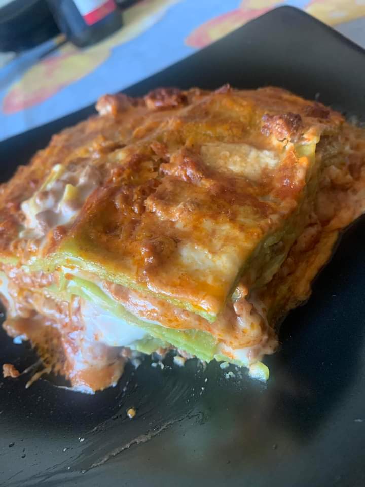 Oggi lasagne verdi!!! 😍🤤🇮🇹