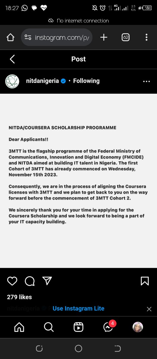 nwakego2000's tweet photo. @dhebbythenerd @NITDANigeria @KashifuInuwa @FMCIDENigeria https://t.co/a7svygO07K