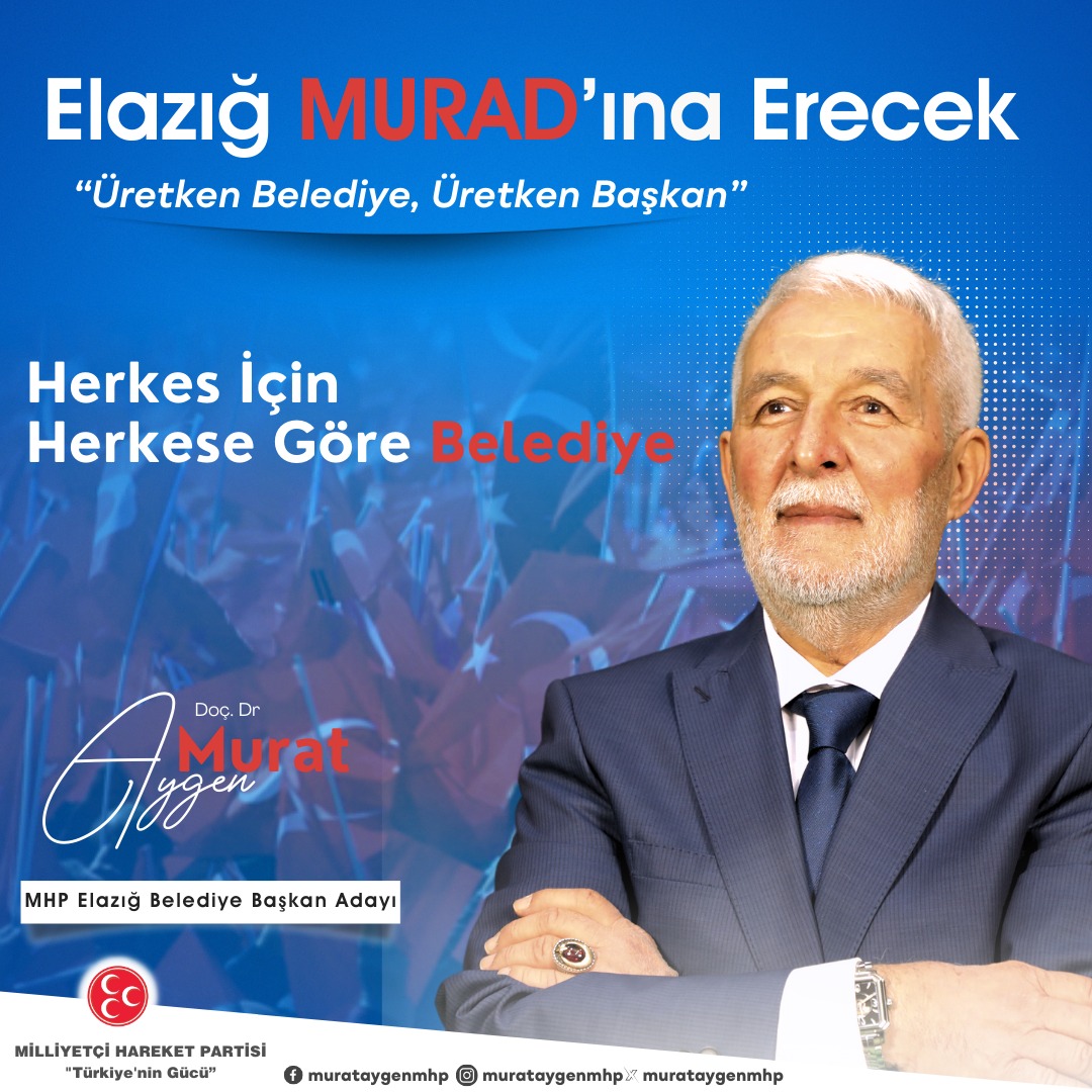 Elazığlılar babacandır, dost canlısıdır, sözünün eridir.

Elazığlılar zalime düşman, mazluma yumuşak ve munistir.

Çünkü Elazığlılar mert ve tavizsizdir.

Elazığ Muradına Erecek