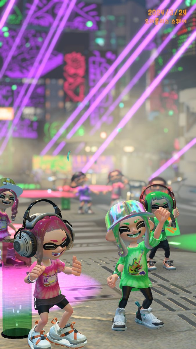 LU7u5's tweet photo. #스플래툰3 #Splatoon3 #NintendoSwitch https://t.co/Xz5tUBAySS