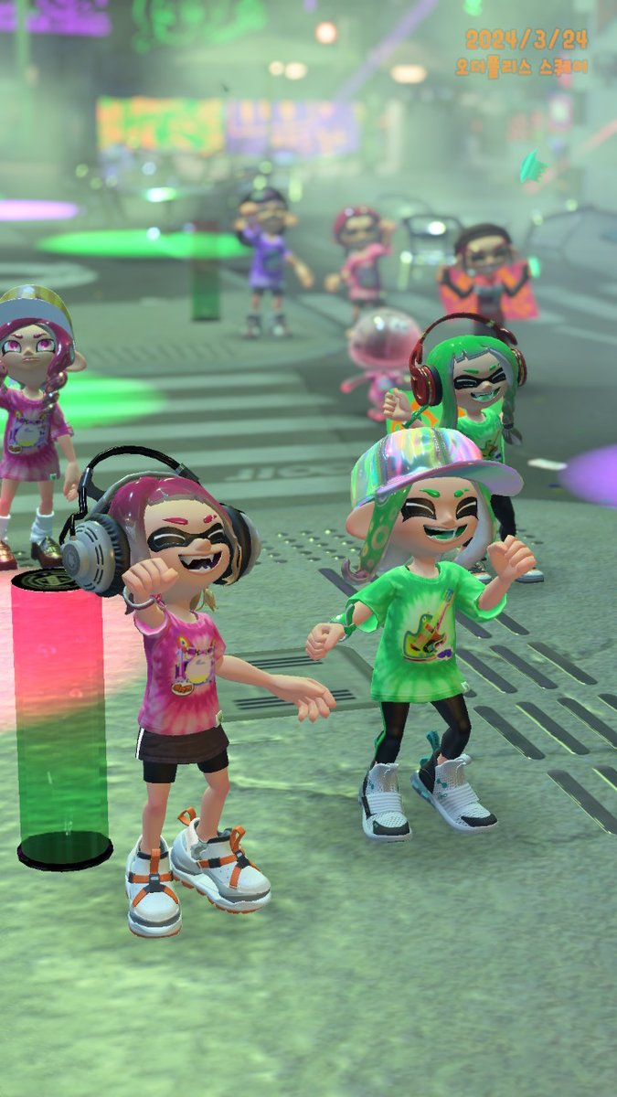 LU7u5's tweet photo. #스플래툰3 #Splatoon3 #NintendoSwitch https://t.co/Xz5tUBAySS