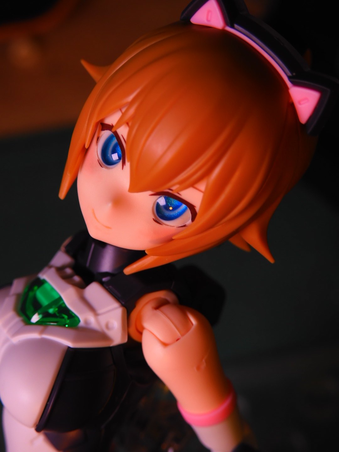 アイシードールカスタマイズ、足首壊れ ドールフェイスカスタム/アイシードール カスタマイズ② 赤毛の