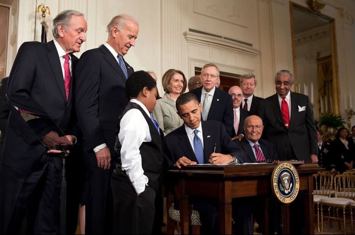 #OTD in 2010, the Affordable Care Act (ACA), or Obamacare, was signed into law by former President @BarackObama. It remains the most significant expansion of healthcare coverage in recent U.S. history, bringing us closer to ensuring everyone has equitable access to healthcare.