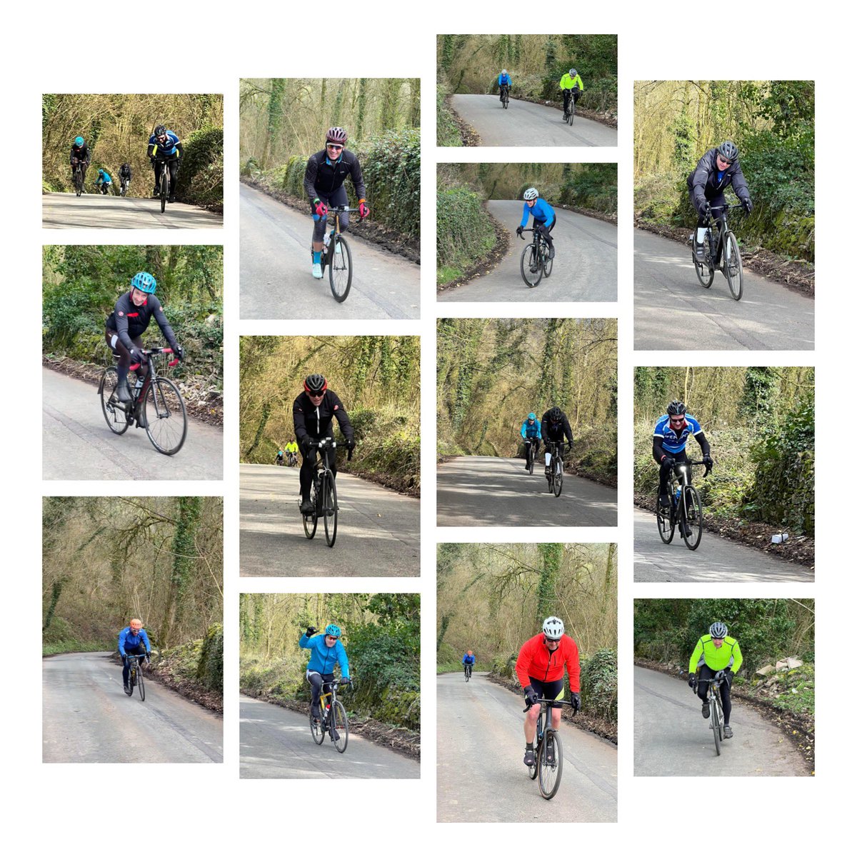 Today’s City Hill climb in tribute to the memory of our legendary club member that recently left us. 
RIP Butch
🩵💙🚴🏼‍♂️🚴🏻🚴🏻‍♀️💙🩵
#cycling