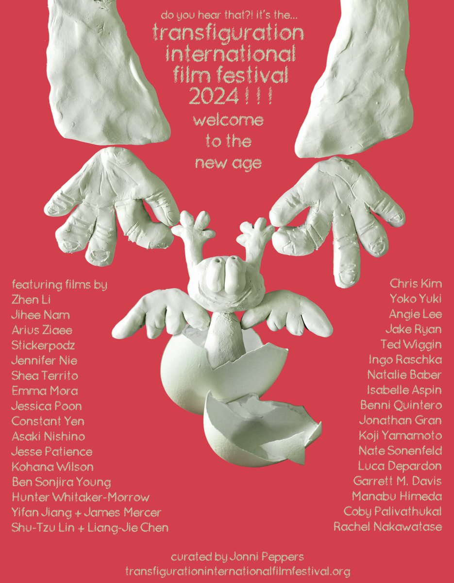 TRANSFIGURATION INTERNATIONAL FILM FESTIVAL 2024 OFFICIAL POSTER by @FicarraKelly