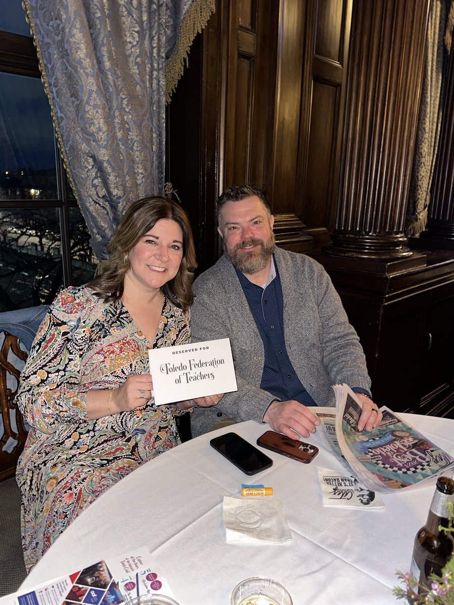 Amy and Nate Graver attend the Best of Toledo reception for TFT.
