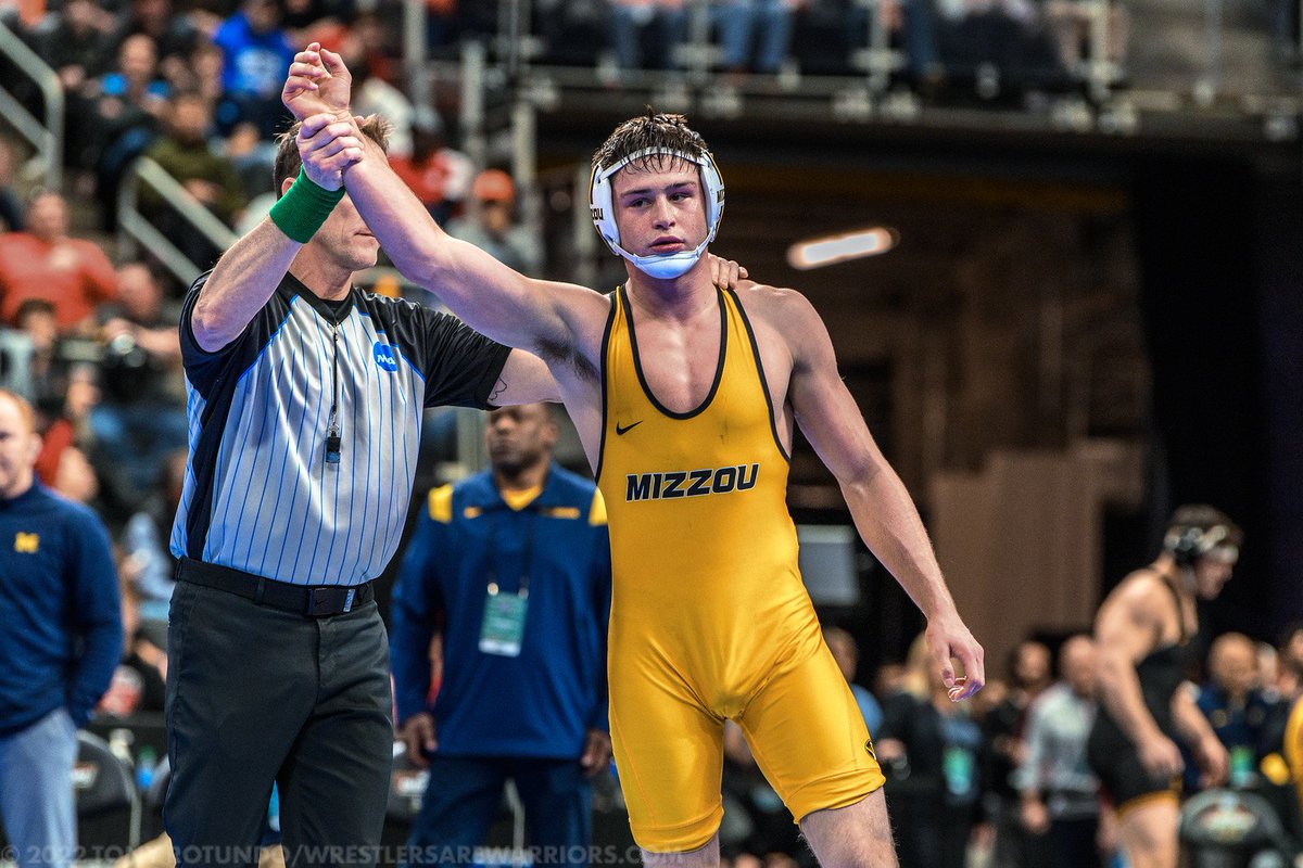 I assume @KeeganOtoole will come back & take advantage of his free Covid year, but what a career this kid has had. 2021: 3rd 2022: 1st 2023: 1st 2024: 3rd Has never left NCAA's without winning his final match. His rivalry with @Carrchamp, who has given him 3 of his lone 4…