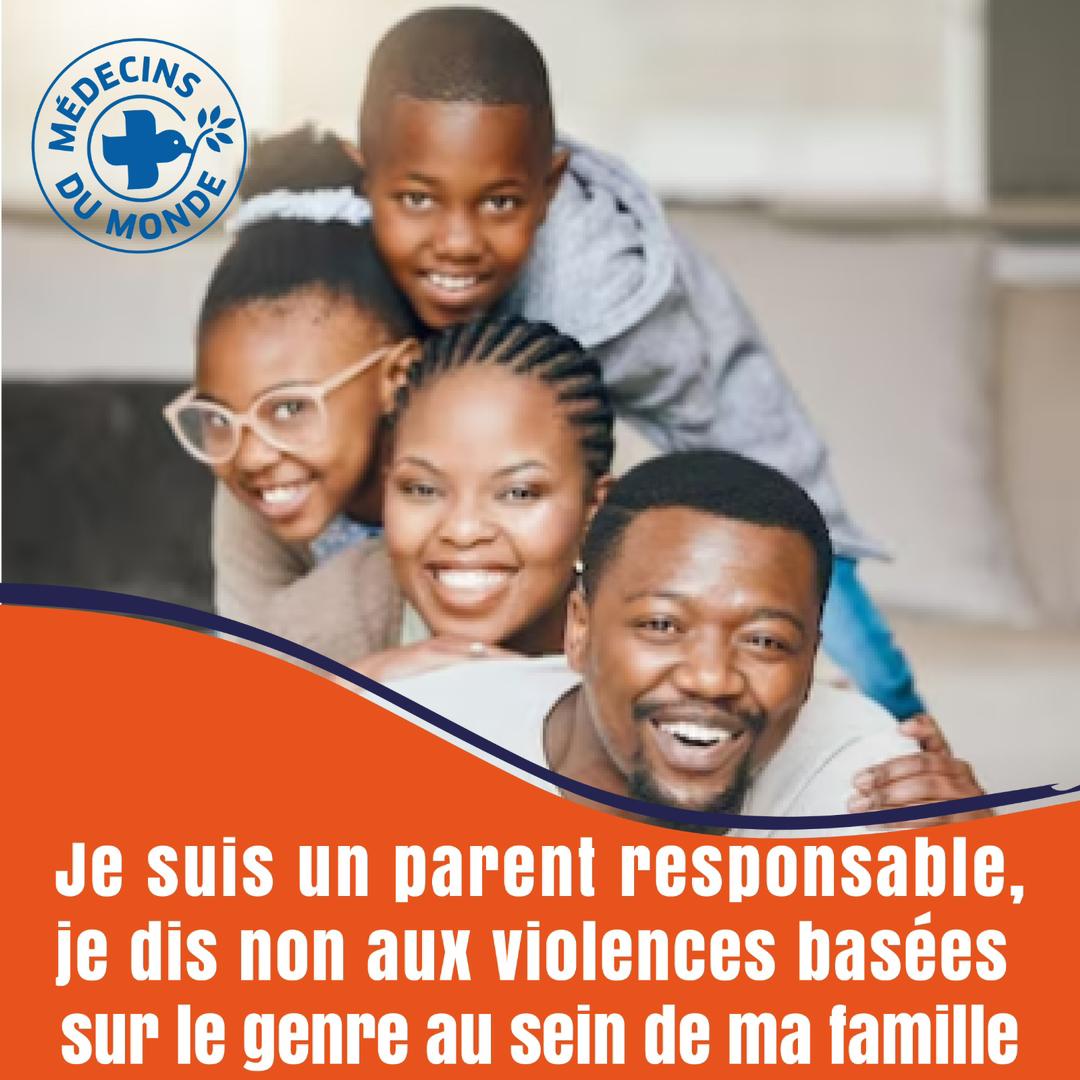 📢✊🏽Je suis un parent responsable, je dis non aux violences basées sur le genre au sein de ma famille.
#WD24 #STOPVBG #MEDECINSDUMONDE #SOIGNEAUSSILINJUSTICE #MDM #LWILI #BURKINAFASO #FASO