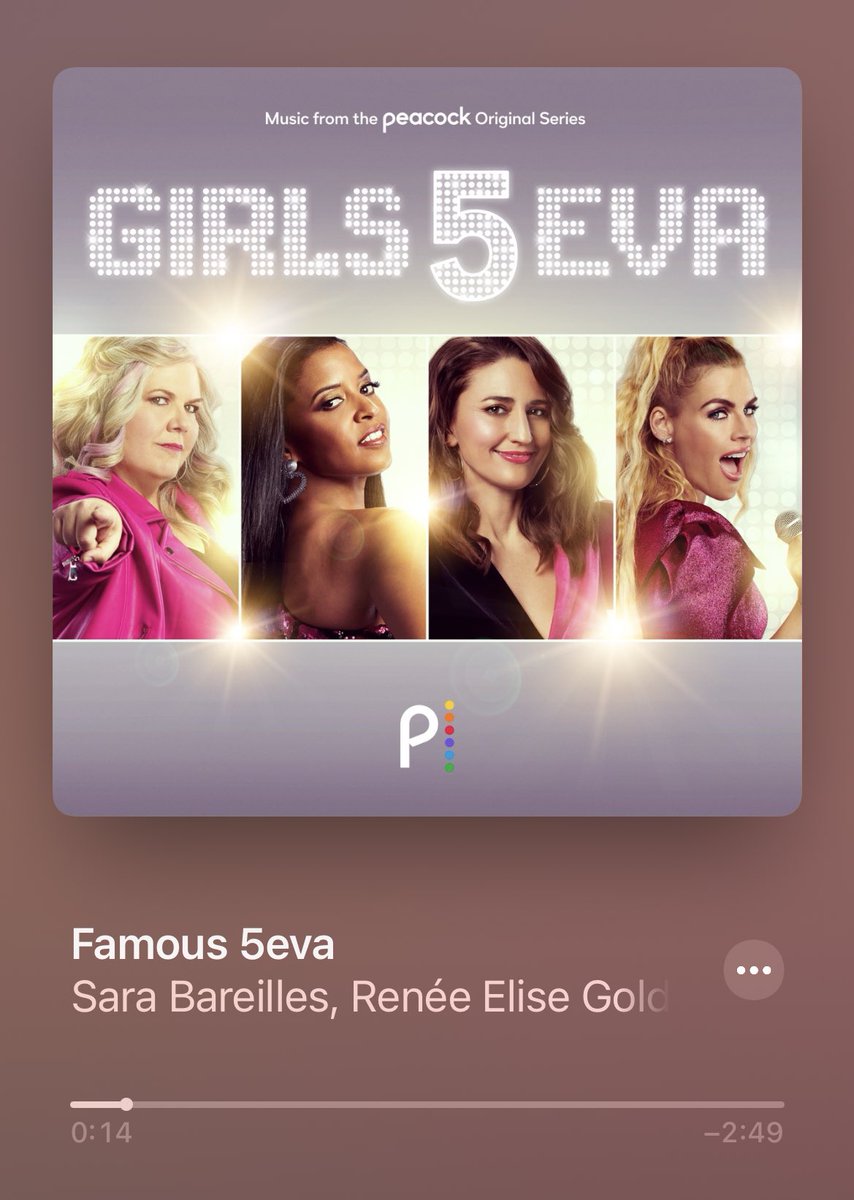 The UNPARALLELED JOY that Season 3 of #Girls5eva is bringing me is beyond words. THANK YOU @NetflixUK for bringing our ladies BACK 😍😭 (The theme tune has made its way onto every single playlist that I make ofc)