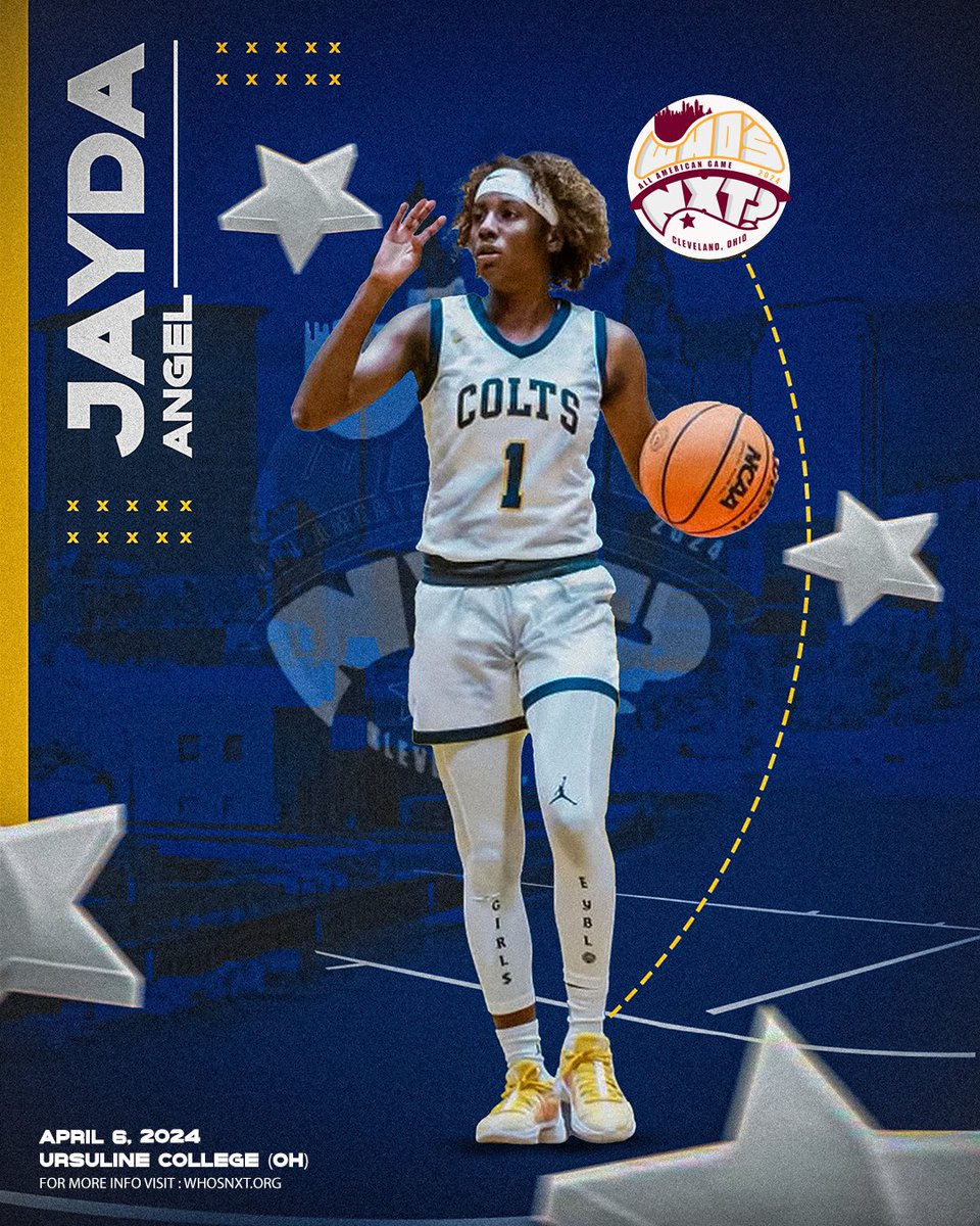 PassThaBall.com (@passthaball) on Twitter photo ‼️SHOWTIME is in the building <a href="/jaydaangel2/">Jayda Angel</a> for our 7th Annual WHO'S NXT? All-American Game
📍Cleveland, OH (Ursuline College)
🗓Sat. April 6
💻 <a href="/WhosNXTaa/">WHO'S NXT? ALL-AMERICAN GAME</a>
🏀 <a href="/ElonWBasketball/">Elon Women's Basketball</a> ‼️SHOWTIME is in the building <a href="/jaydaangel2/">Jayda Angel</a> for our 7th Annual WHO'S NXT? All-American Game
📍Cleveland, OH (Ursuline College)
🗓Sat. April 6
💻 <a href="/WhosNXTaa/">WHO'S NXT? ALL-AMERICAN GAME</a>
🏀 <a href="/ElonWBasketball/">Elon Women's Basketball</a>